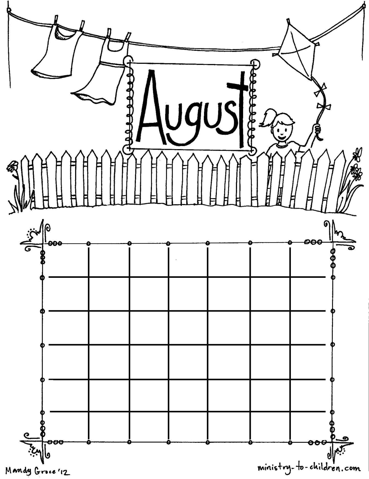 New Year Coloring Pages - Calendar, Seasons, and Daily Routine - 40 Page Download - Sunday School Store