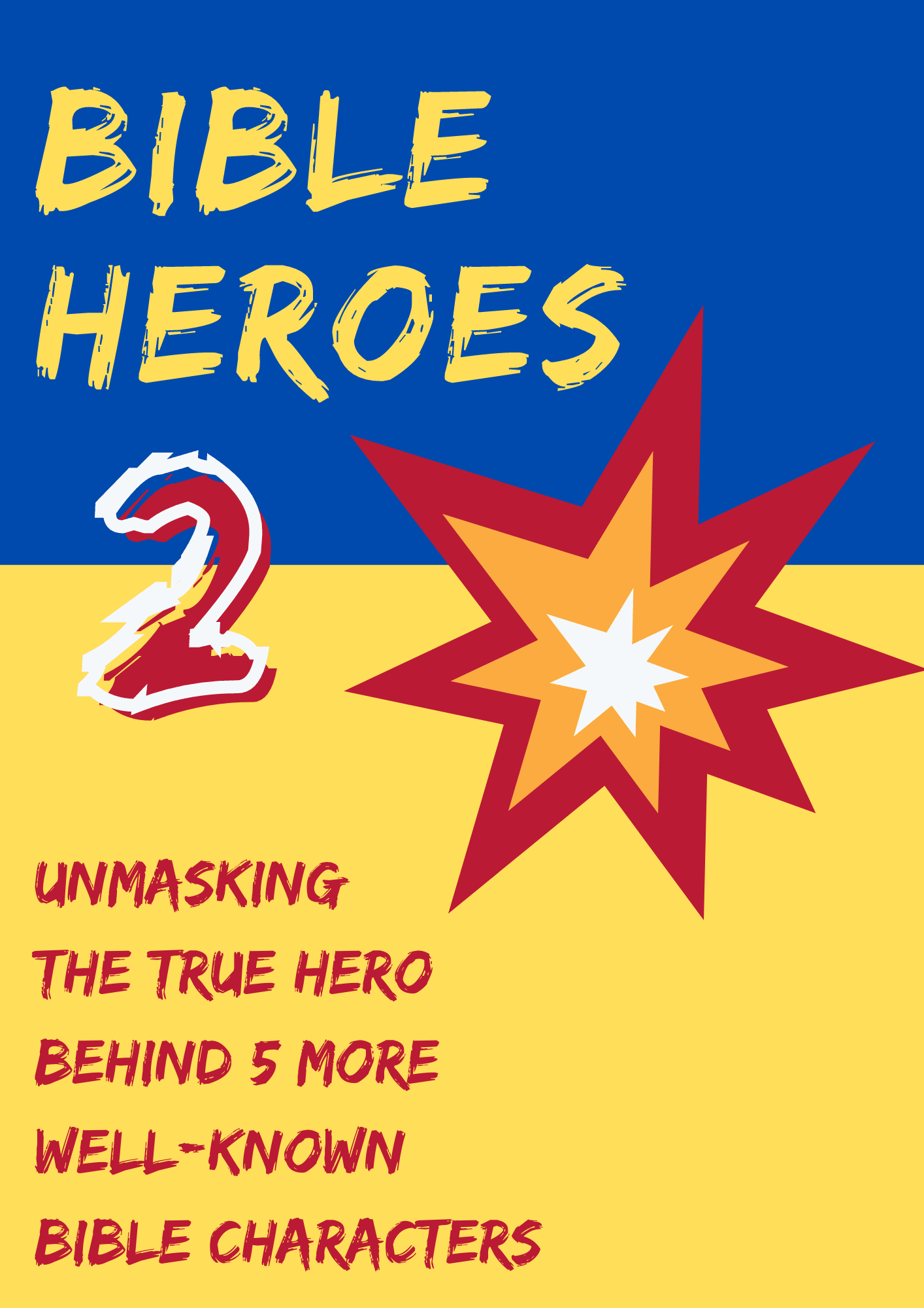 Bible Heroes Unit Two: 5-Lesson Sunday School Curriculum (download only) - Sunday School Store