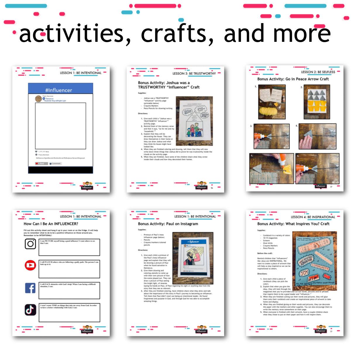 Be an Influencer: 4-Week Children's Ministry Curriculum (download only) - Sunday School Store