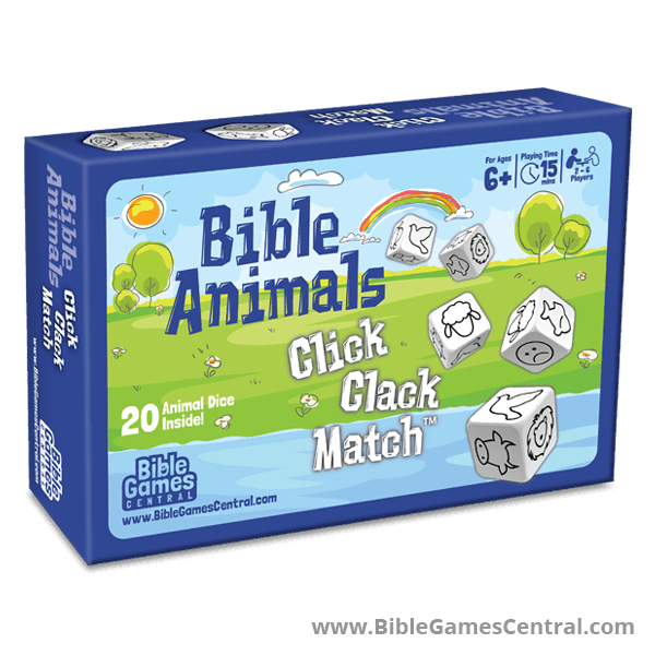 Bible Animals Click Clack Match for Children (printed) - Sunday School Store