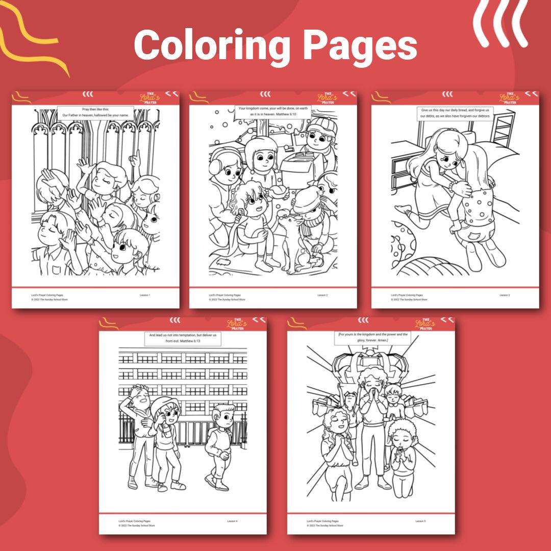 The Lord’s Prayer: 5-Lesson Sunday School Curriculum (download only) - Sunday School Store