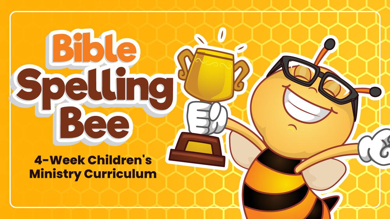 Bible Spelling Bee 4-Week Children’s Ministry Curriculum - Sunday School Store