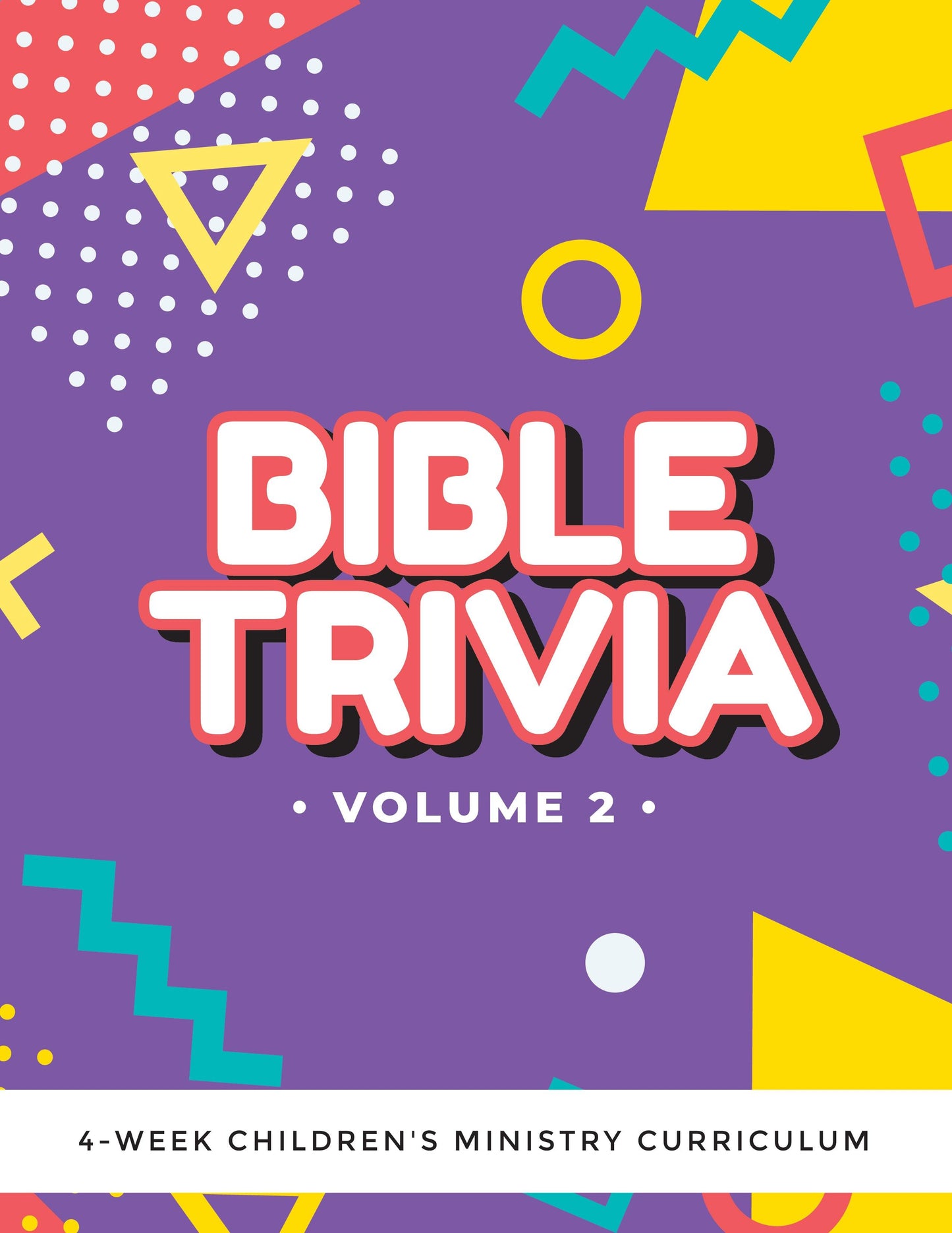 Bible Trivia Volume 2 (New Testament) 4-Week Children’s Ministry Curriculum - Sunday School Store
