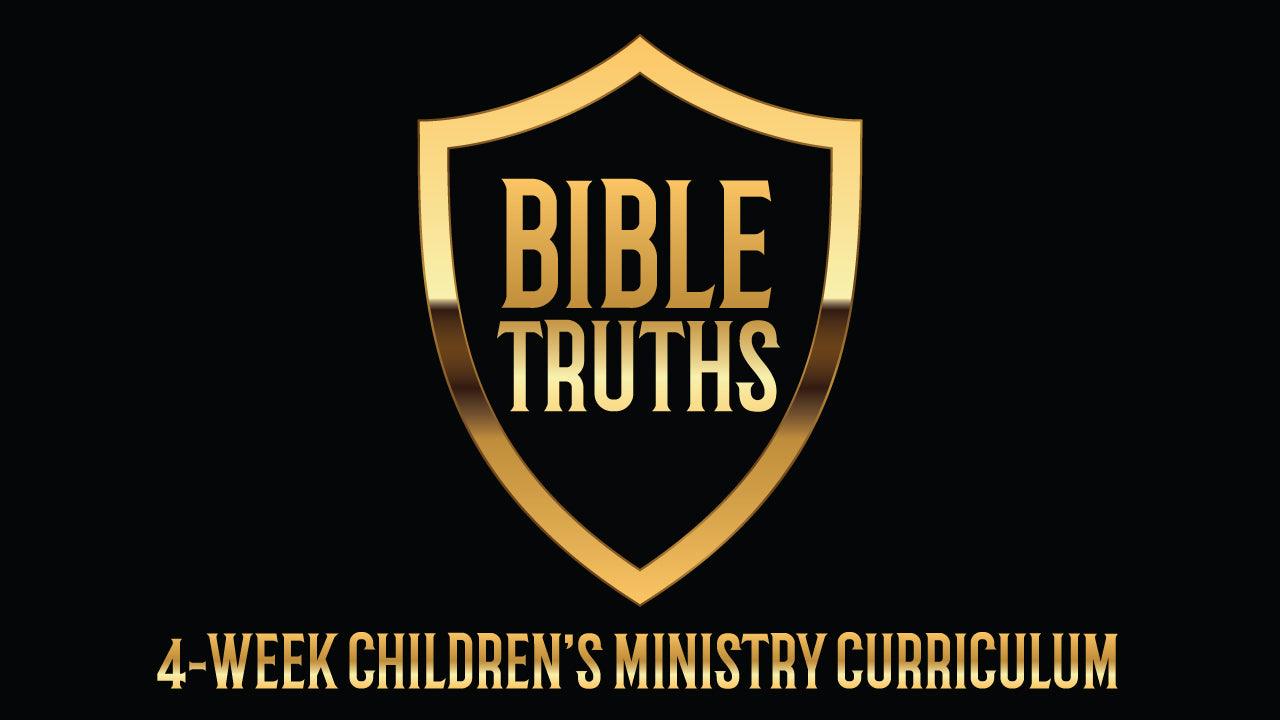 Bible Truths 4-Week Children’s Ministry Curriculum - Sunday School Store