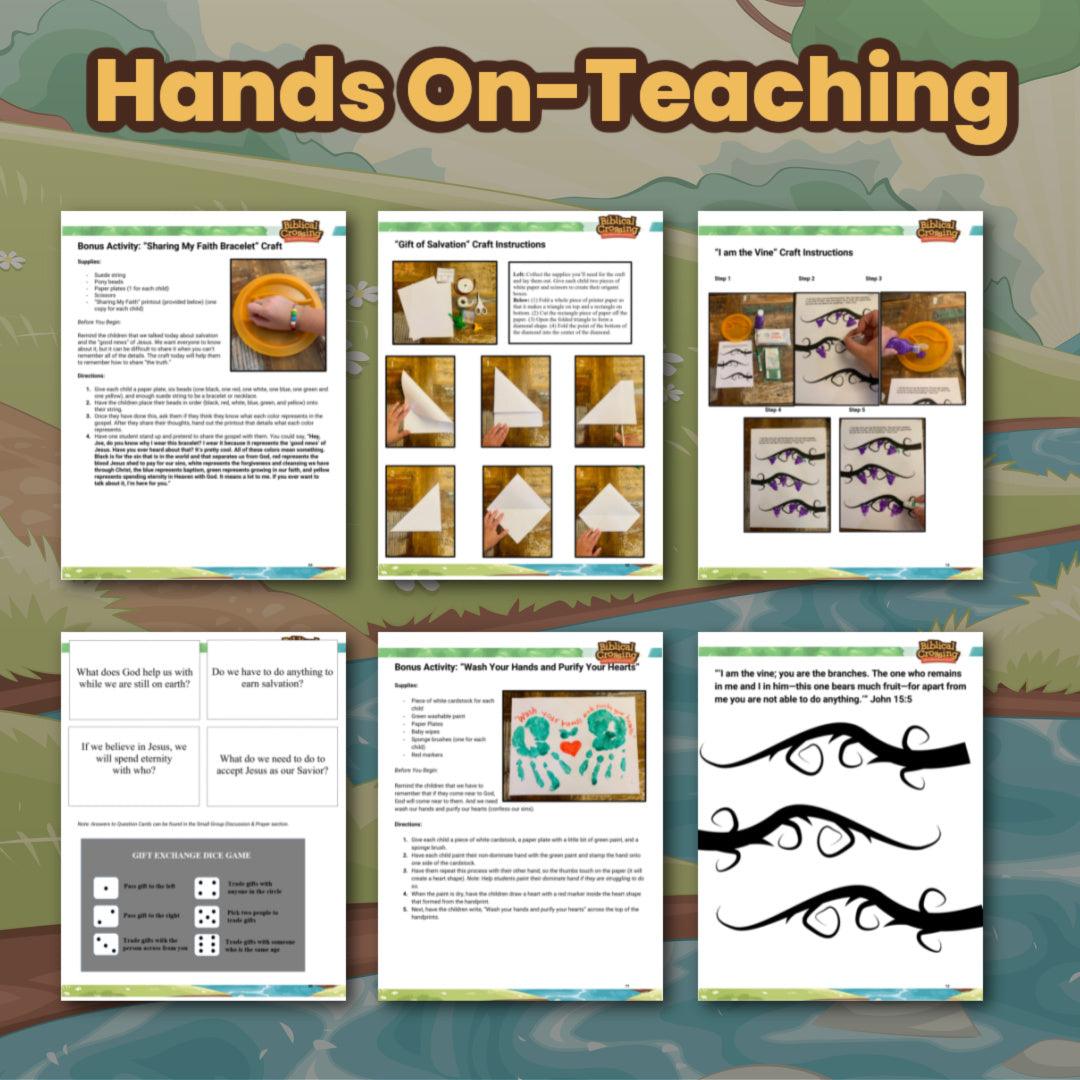 Biblical Crossing: 4-Week Children's Ministry Curriculum (download only) - Sunday School Store