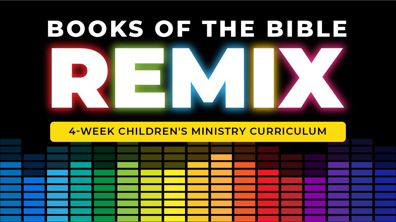 Books of the Bible Remix 4-Week Children’s Ministry Curriculum - Sunday School Store