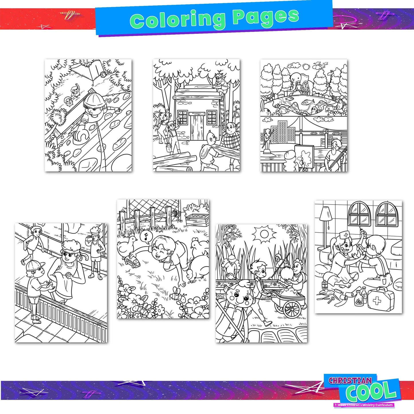 Christian Cool: 7-Week Children's Ministry Curriculum (download only) - Sunday School Store