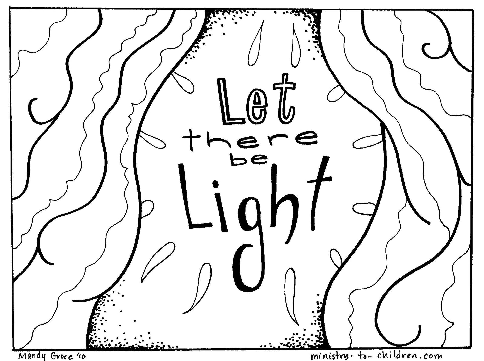 God's Good Creation - 23 Page Coloring Book & Teacher Talking Points - Sunday School Store