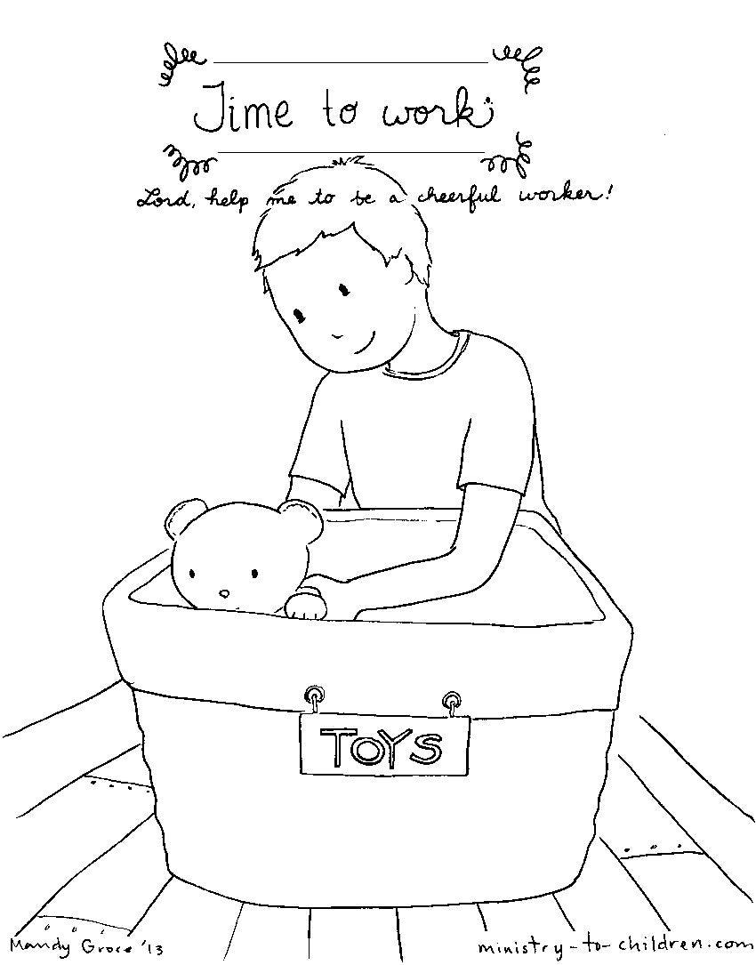 New Year Coloring Pages - Calendar, Seasons, and Daily Routine - 40 Page Download - Sunday School Store