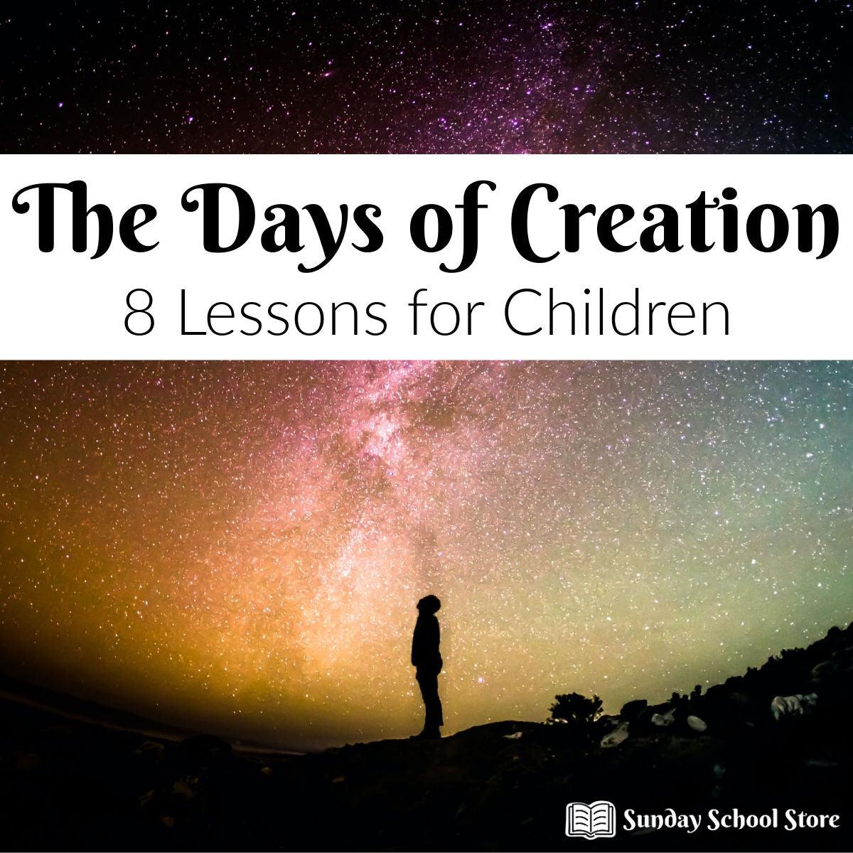 "The Days of Creation" 8 Week Curriculum (download only) - Sunday School Store