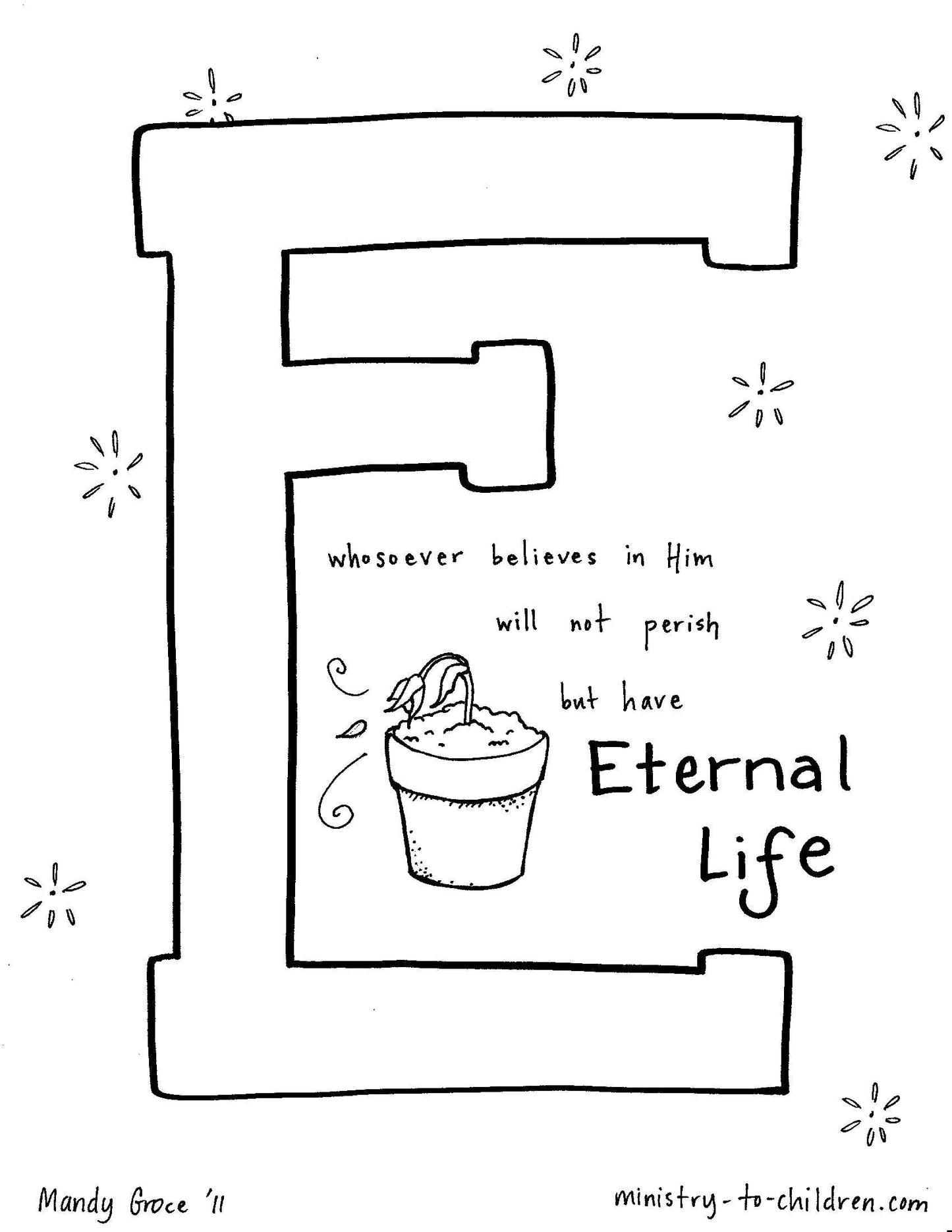 Bible Alphabet Coloring Pages (26 pages) download only - Sunday School Store