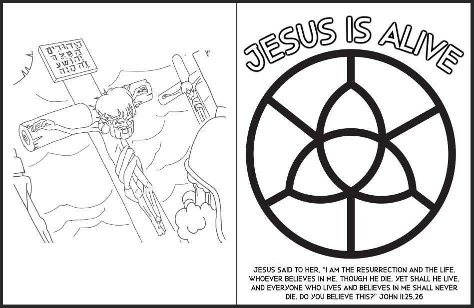 Easter Coloring Page Bundle (Free PDF Download)