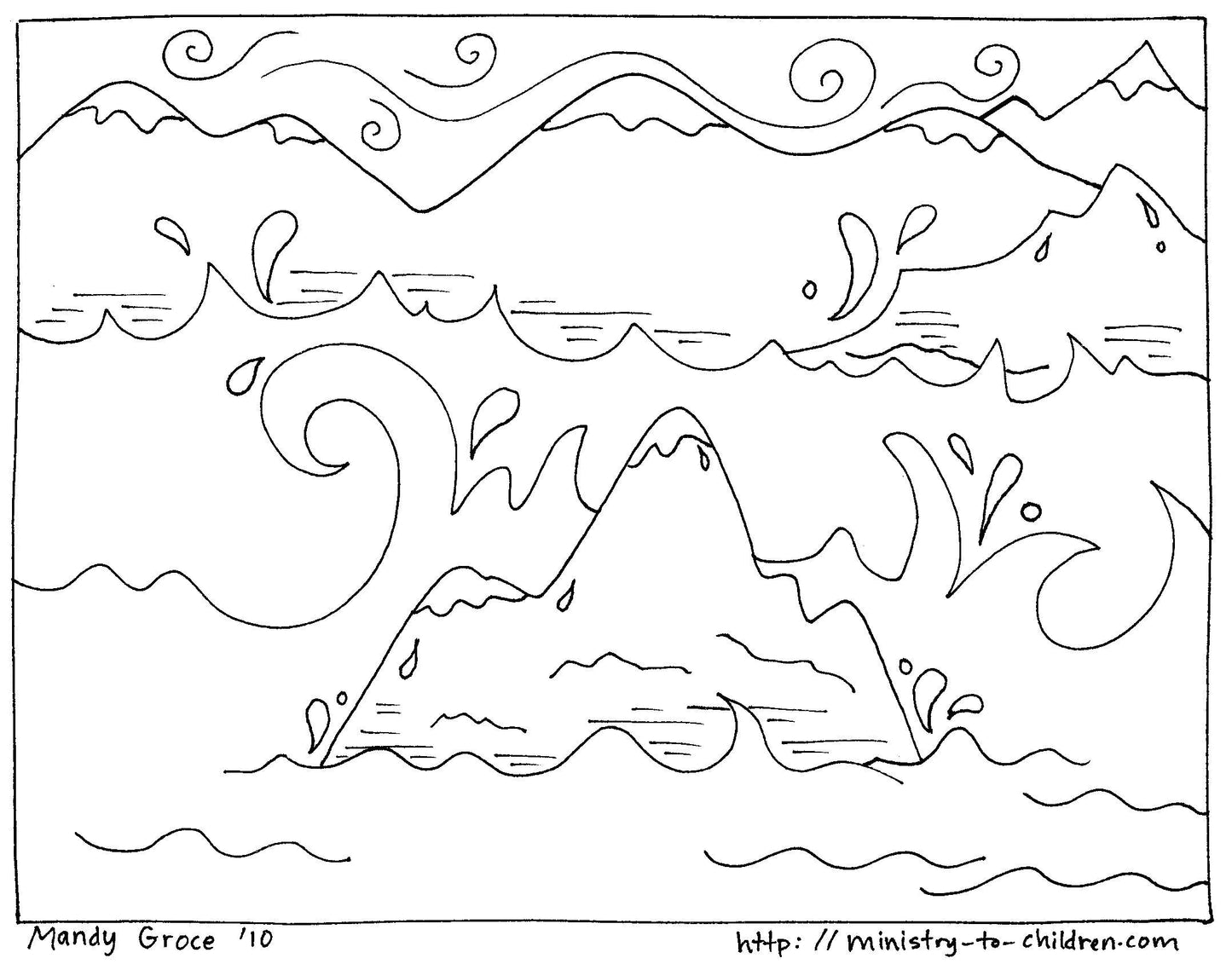 God's Good Creation - 23 Page Coloring Book & Teacher Talking Points - Sunday School Store