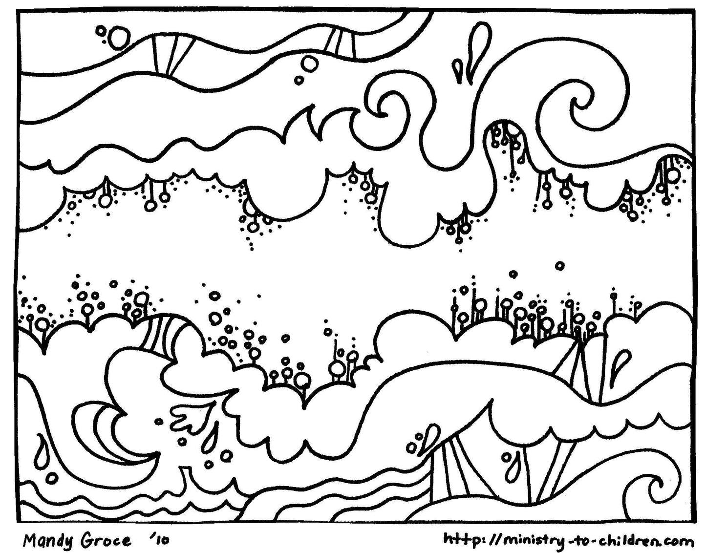 God's Good Creation - 23 Page Coloring Book & Teacher Talking Points - Sunday School Store
