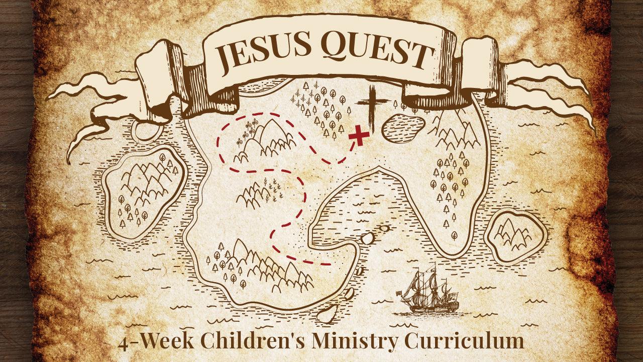 Jesus Quest 4-Week Children’s Ministry Curriculum - Sunday School Store