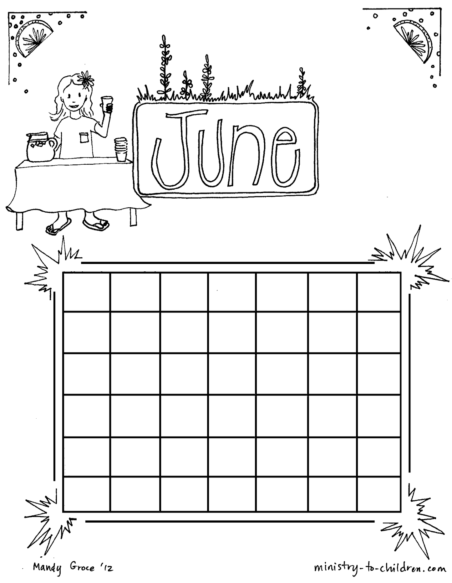 New Year Coloring Pages - Calendar, Seasons, and Daily Routine - 40 Page Download - Sunday School Store