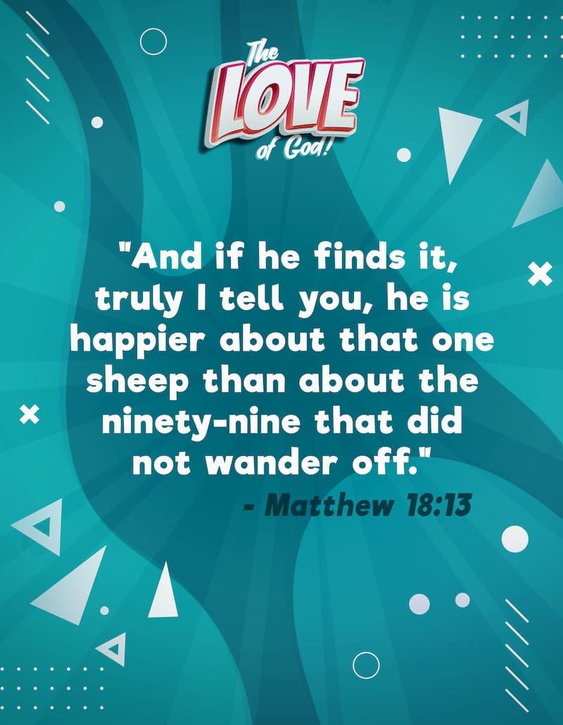 The LOVE of God: 4-Week Sunday School Curriculum (download only) - Sunday School Store