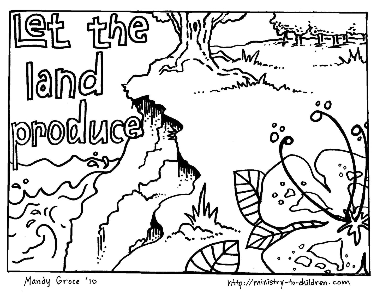 God's Good Creation - 23 Page Coloring Book & Teacher Talking Points - Sunday School Store