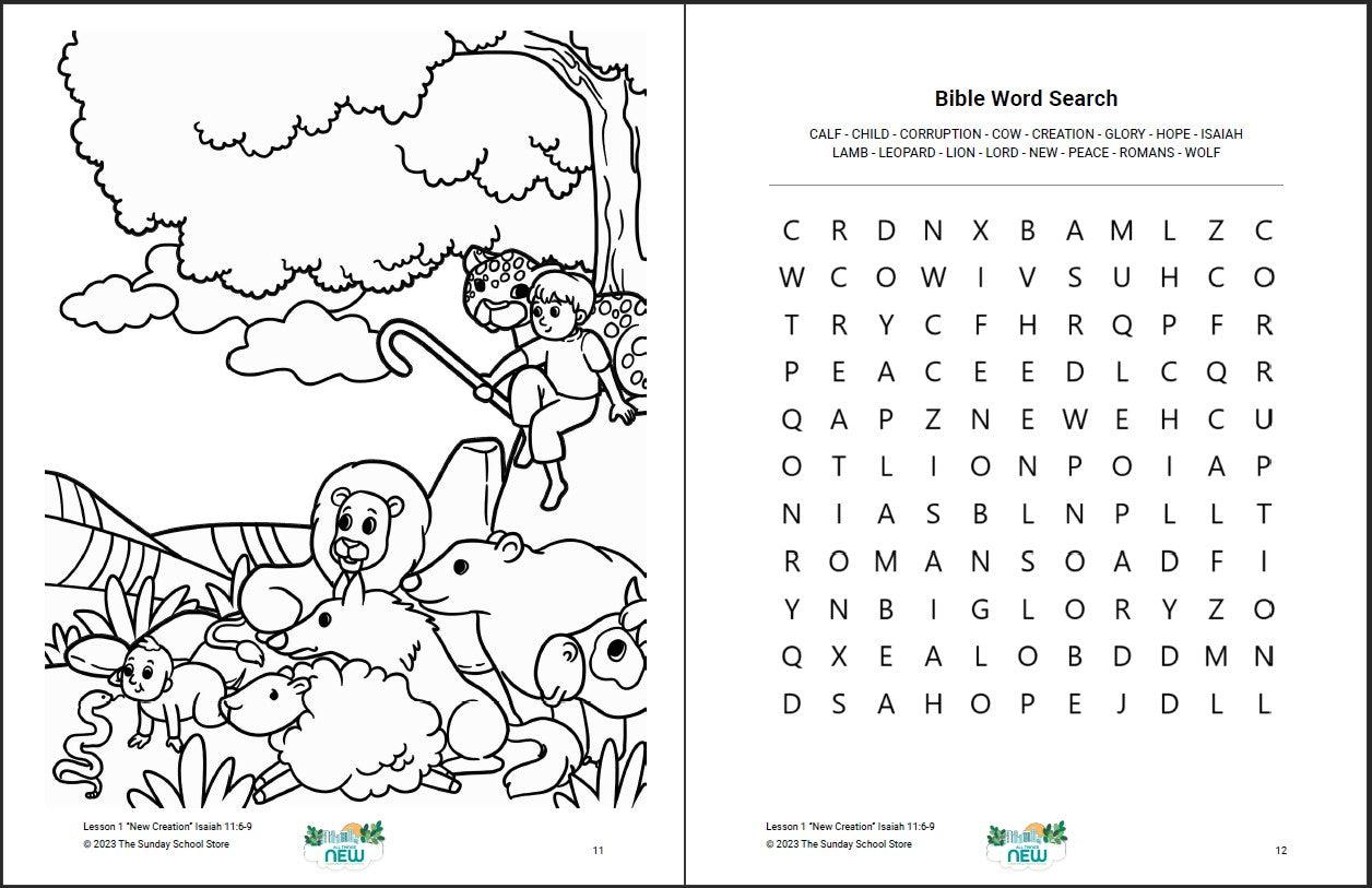 All Things New: 4-Week Children's Ministry Curriculum