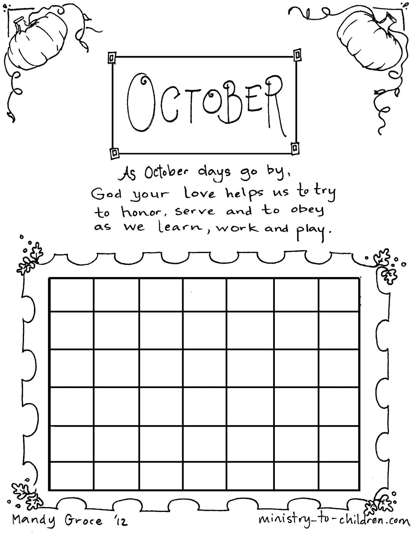 New Year Coloring Pages - Calendar, Seasons, and Daily Routine - 40 Page Download - Sunday School Store