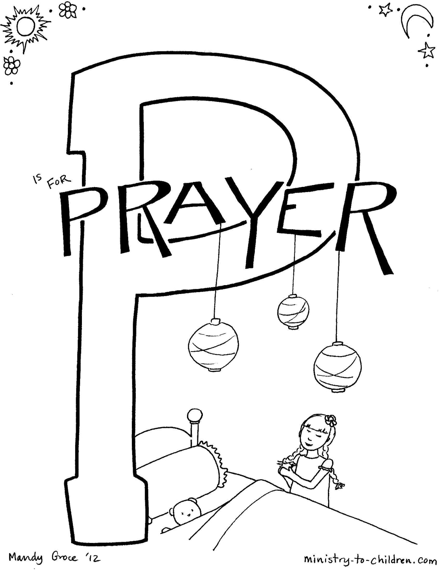 Bible Alphabet Coloring Pages (26 pages) download only - Sunday School Store