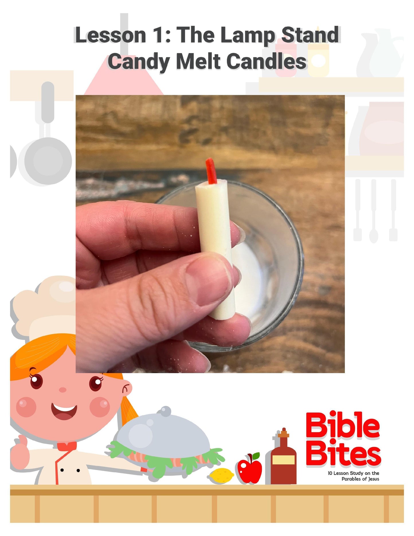 Parable of the Lamp Stand Bible Bites Sample Lesson (free download) - Sunday School Store