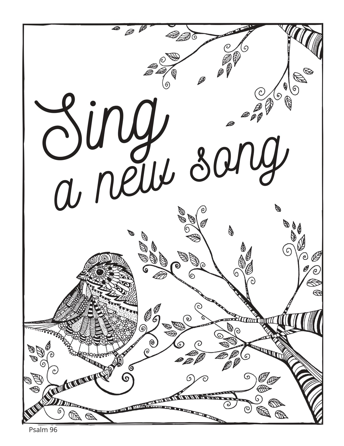 Bible Memory Verse Coloring Book (31 Pages) download only - Sunday School Store
