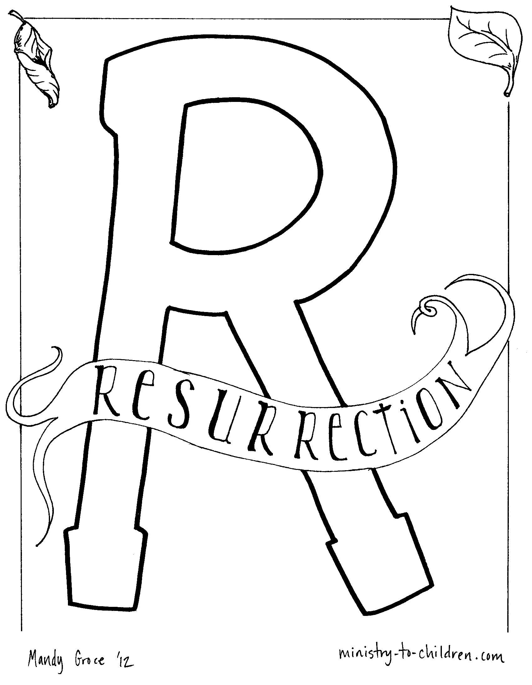 Bible Alphabet Coloring Pages (26 pages) download only - Sunday School Store