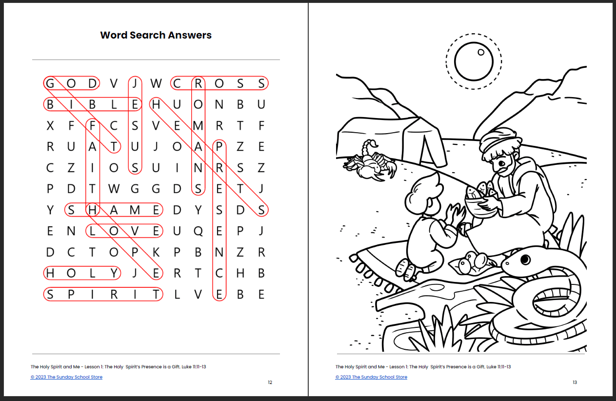 The Holy Spirit and Me: 4-Week Children's Ministry Curriculum