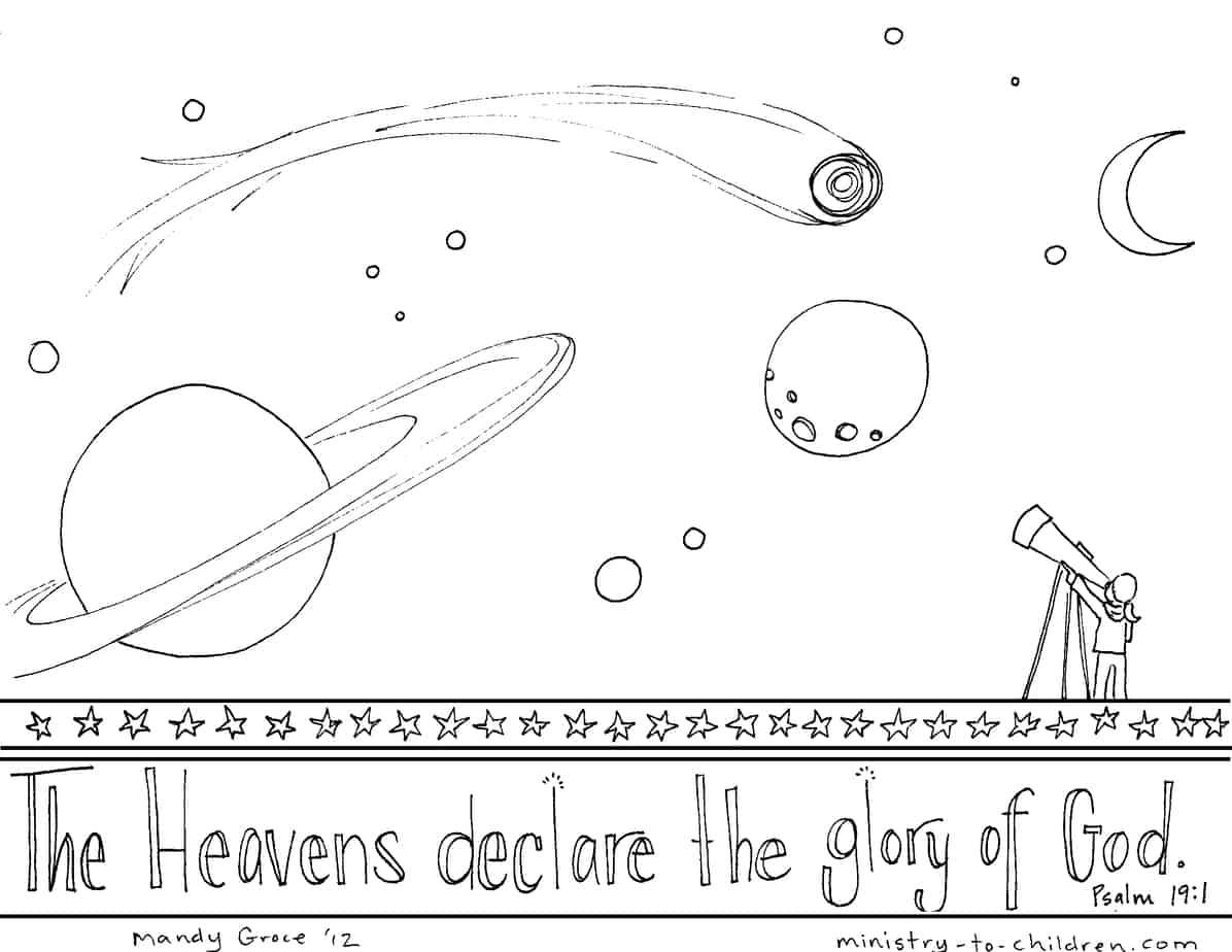 God's Good Creation - 23 Page Coloring Book & Teacher Talking Points - Sunday School Store
