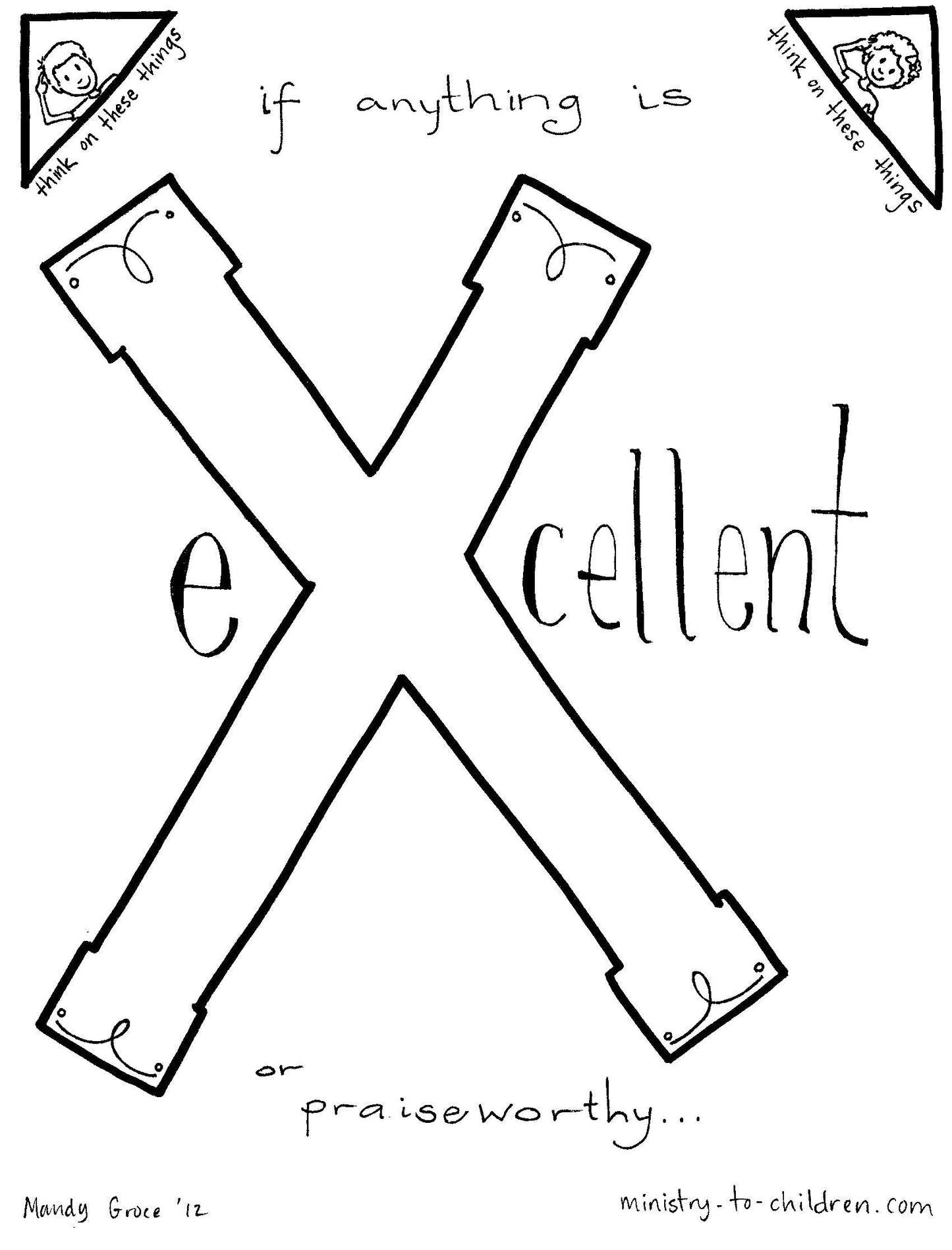 Bible Alphabet Coloring Pages (26 pages) download only - Sunday School Store