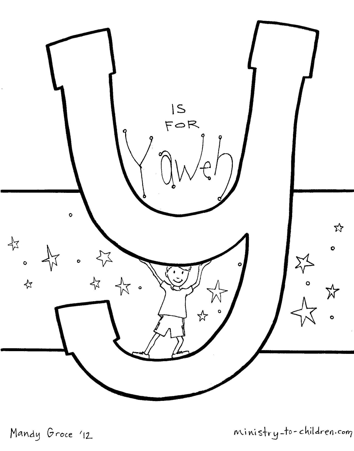 Bible Alphabet Coloring Pages (26 pages) download only - Sunday School Store