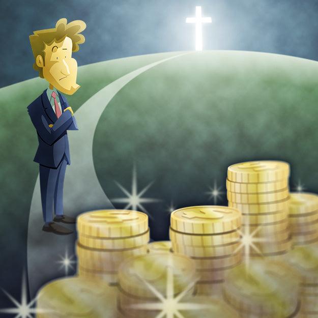 True Contentment Vs. Love of Money (1 Timothy 6:9-19) Printable Bible Lesson & Sunday School Activities - Sunday School Store