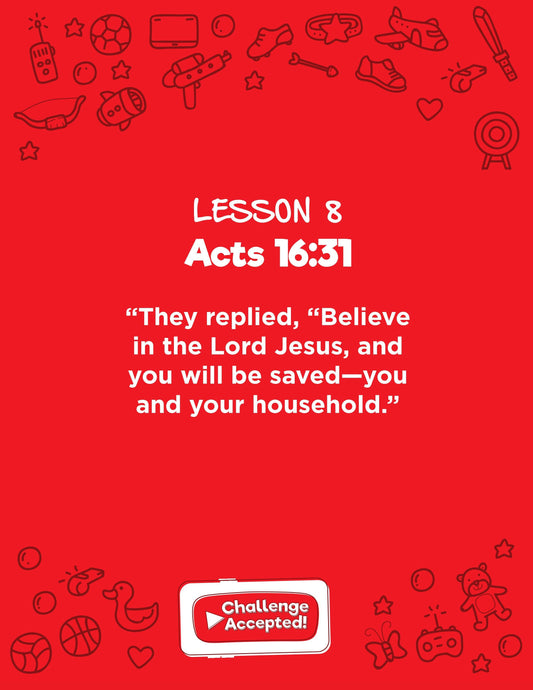Challenge Accepted: FREE Sample Lesson (download only) - Sunday School Store