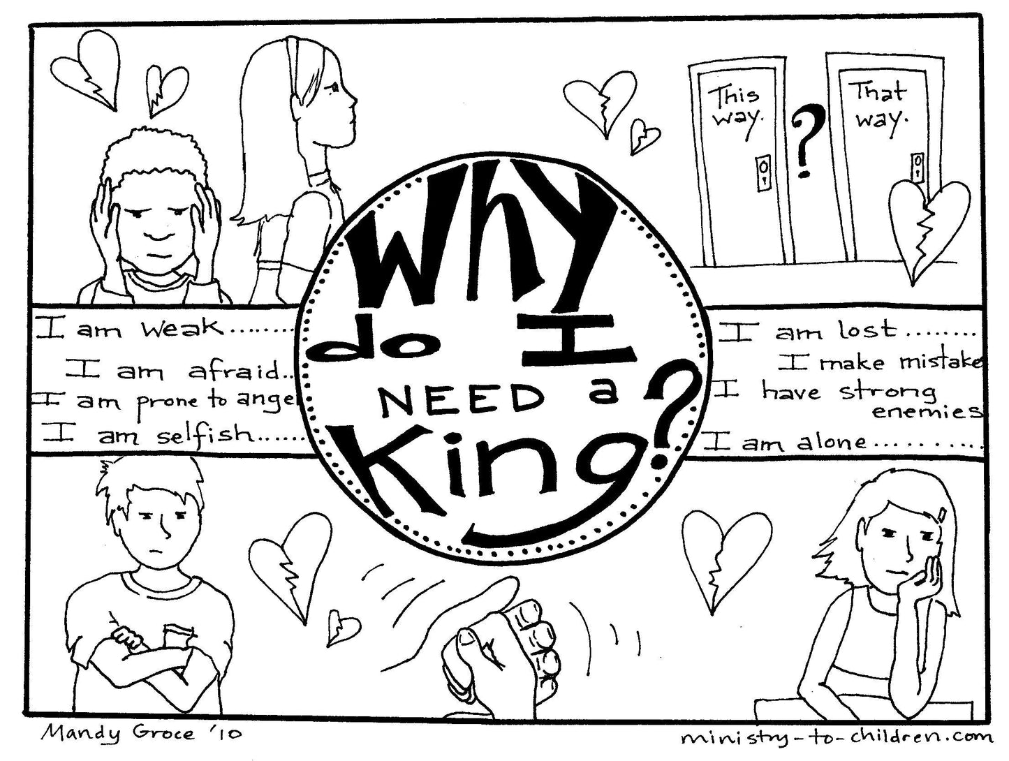Jesus is my King: 5-Page Coloring Book (FREE) download only - Sunday School Store