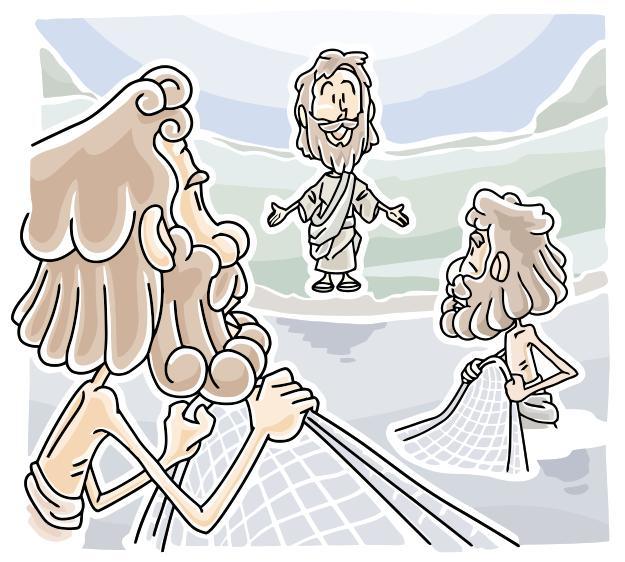 Becoming Disciples of Jesus (Matthew 4:12-23) Printable Bible Lesson & Sunday School Activities