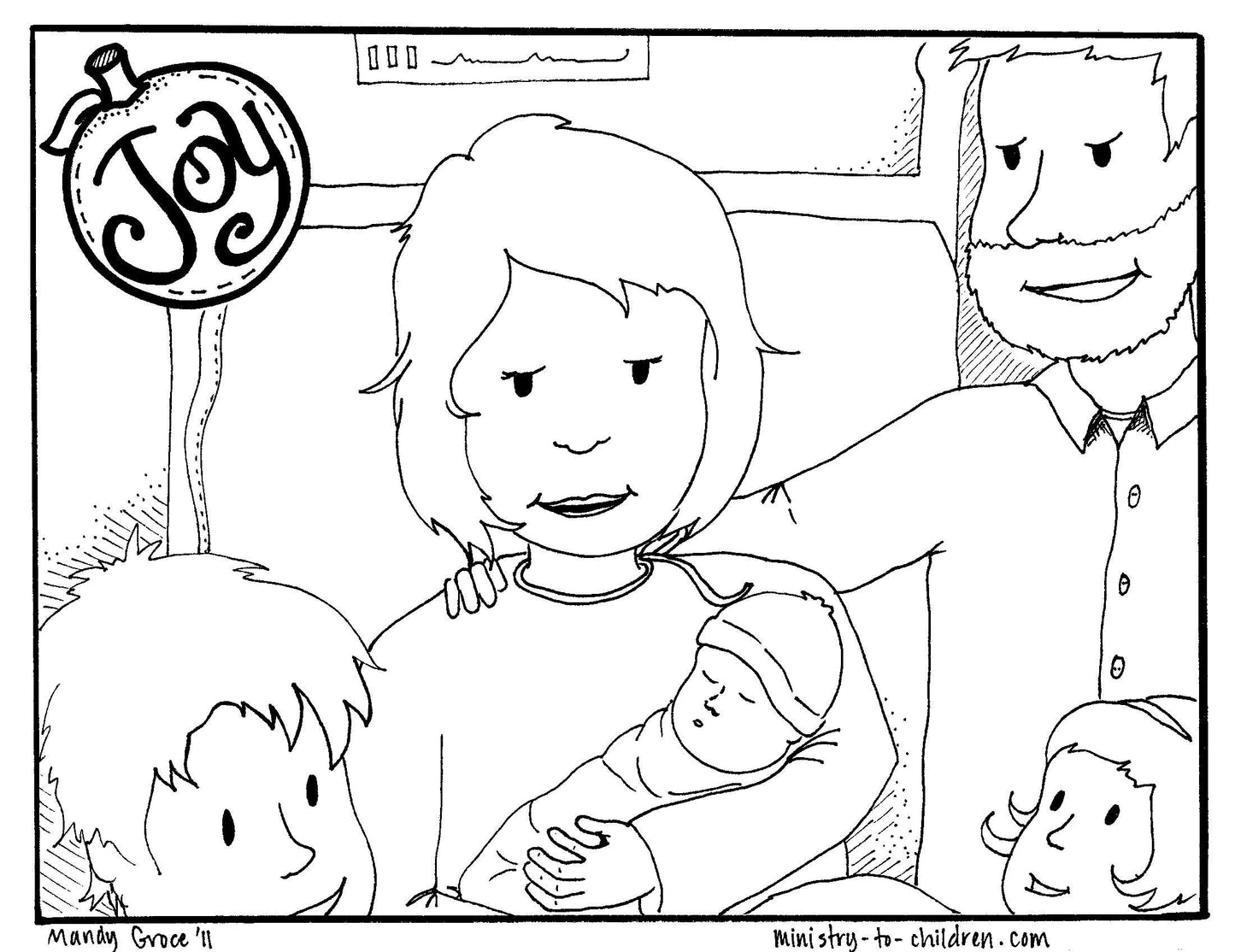 The Fruit of the Spirit Coloring 10-Page Download - Sunday School Store