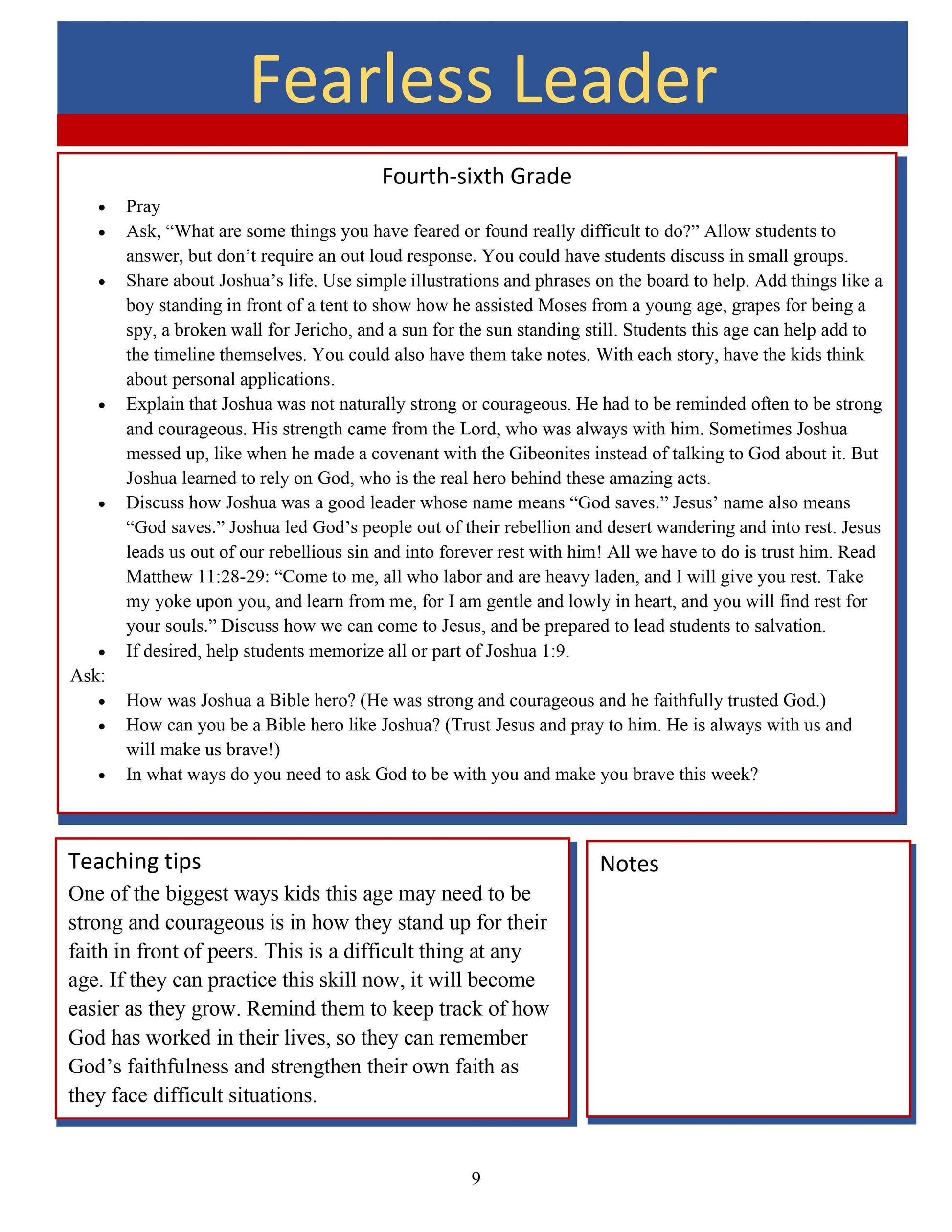 Bible Heroes Unit Two: 5-Lesson Sunday School Curriculum (download only) - Sunday School Store