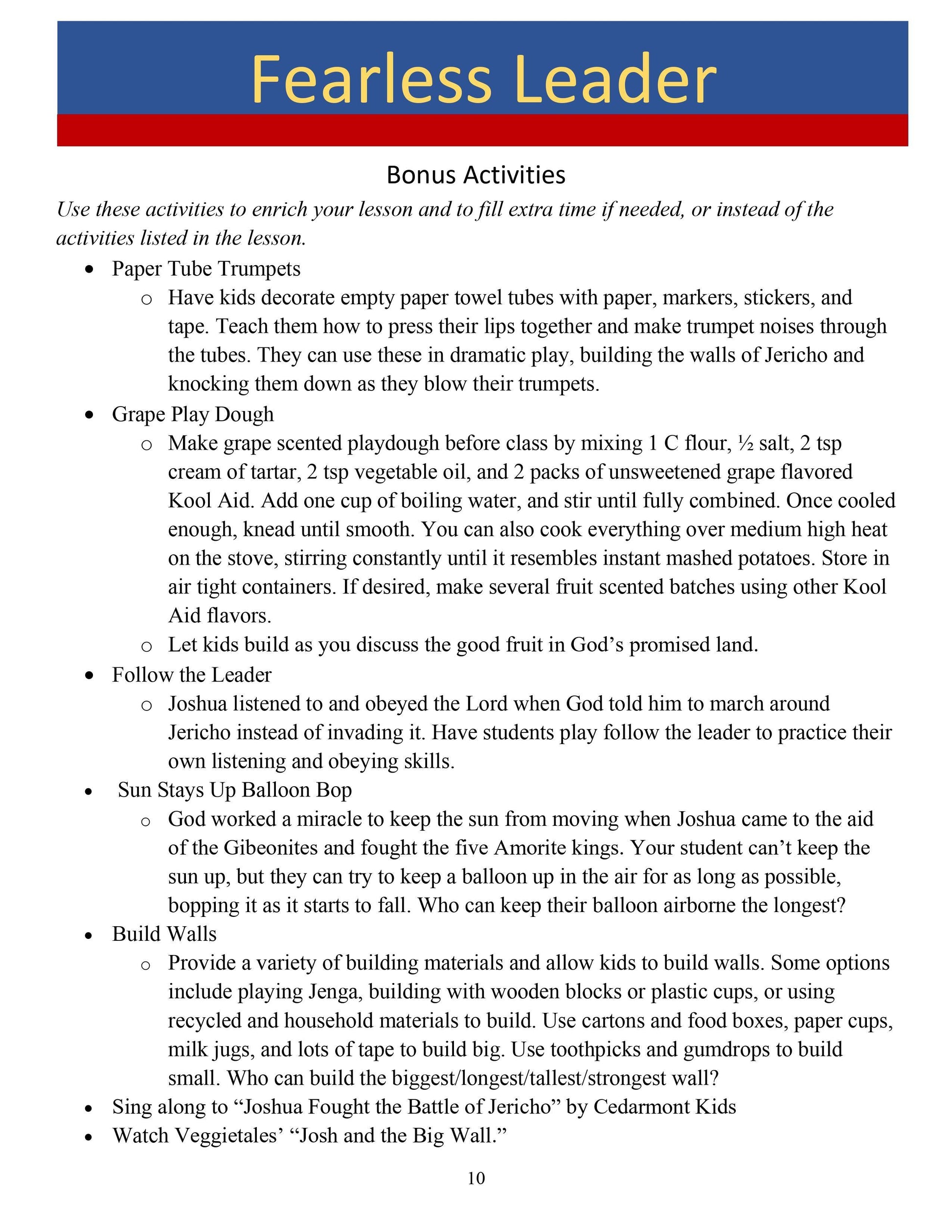 Bible Heroes Unit Two: 5-Lesson Sunday School Curriculum (download only) - Sunday School Store