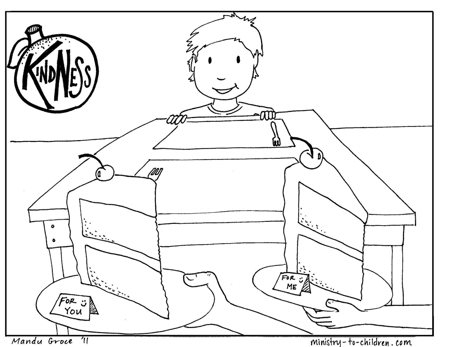 The Fruit of the Spirit Coloring 10-Page Download - Sunday School Store