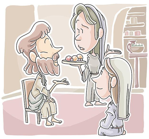 Martha and Mary (Luke 10:38-42) Printable Bible Lesson & Sunday School Activities - Sunday School Store
