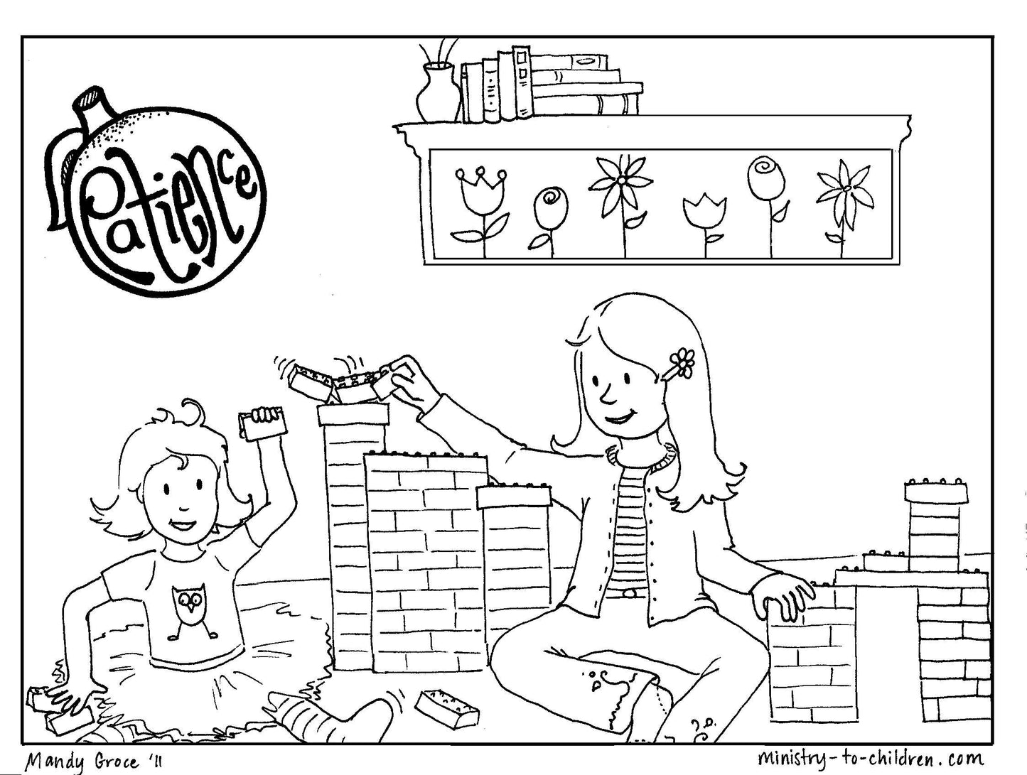The Fruit of the Spirit Coloring 10-Page Download - Sunday School Store