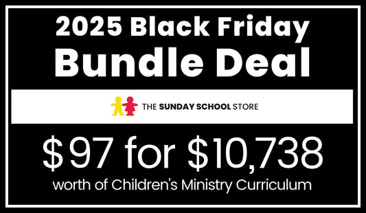 $97 for $10,738 Worth of Children's Ministry Curriculum🚨 Black Friday Bundle Deal