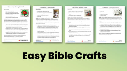 Camping: 4-Week Children's Ministry Curriculum (Age 6-12)