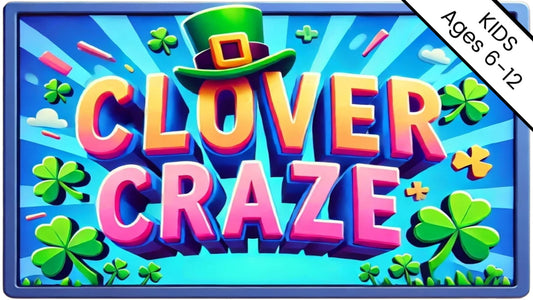 NEW Clover Craze: 4-Week Children's Ministry Curriculum (Age 6-12) St. Patrick's Day