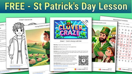 FREE St Patrick's Day Sunday School Lesson