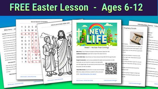 FREE Easter Sunday Sunday School Lesson