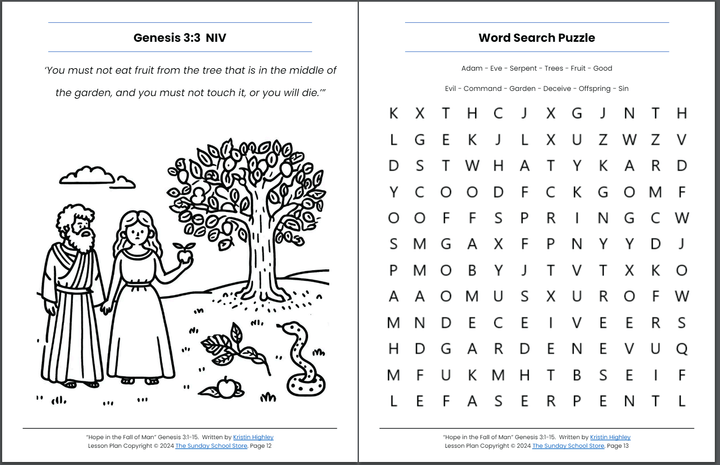 Free Sunday School Curriculum Pdf Downloads - Sunday School Store