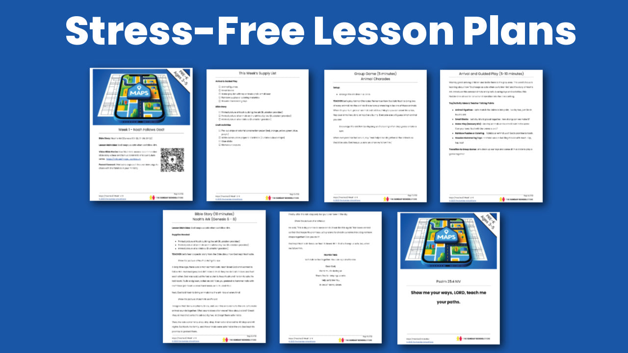 Maps PreK 4-Week Preschool Curriculum (ages 3-5)