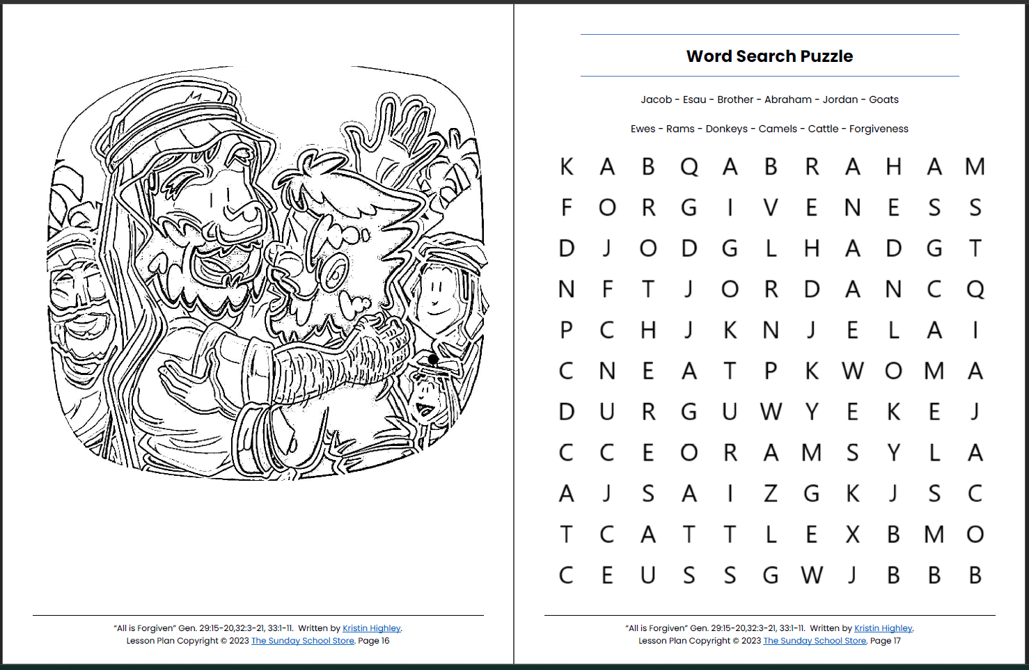 Twelve Sons Of Jacob Coloring Pages twelve-sons-of-jacob-coloring-pages